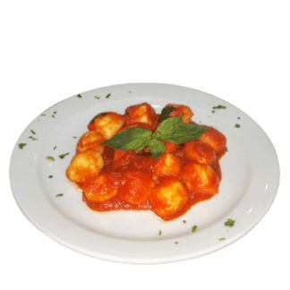 Gnocchi casalinghi al pomodoro e basilico